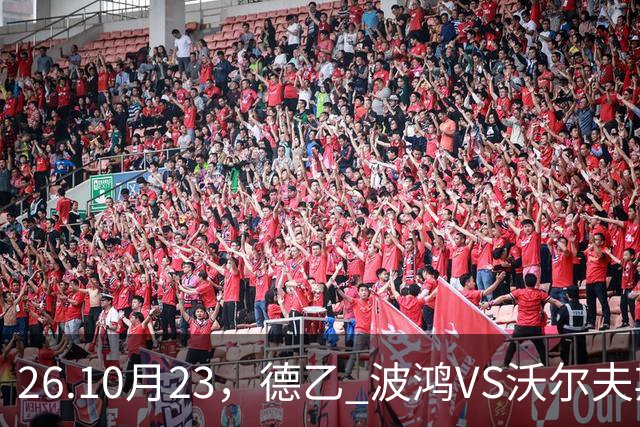 26.10月23，德乙 波鸿VS沃尔夫斯堡 赛事分析